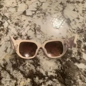 Bally Cream Sunglasses Bally | Accessories | Bally Cream Colored Double B Oversized  main image 4